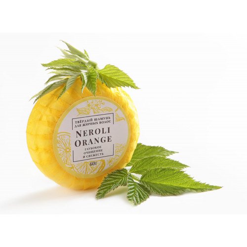 Твердый Шампунь для жирных волос  Neroli&Orange Blagovkus, 60 г