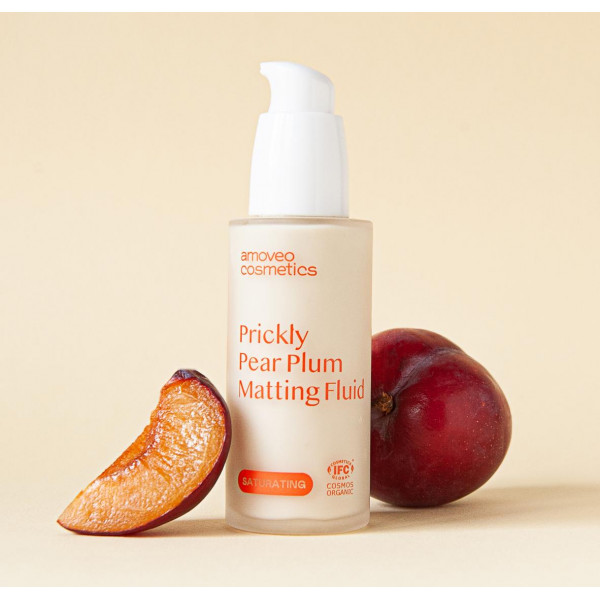 Флюид для лица Матирующий сливовый AMOVEO PRICKLY PEAR PLUM MATTING FLUID, 50 мл