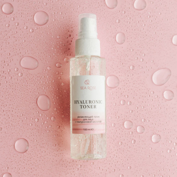 Тоник для лица Hyaluronic Toner увлажняющий, Sea Rose, 100 мл