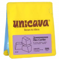 Молочный шоколад Доминикана Öko Caribe, 59 %, 100 г