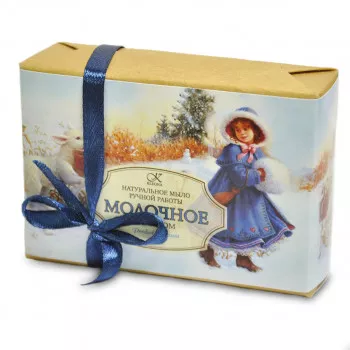 Мыло новогоднее "Молочное", 145 г