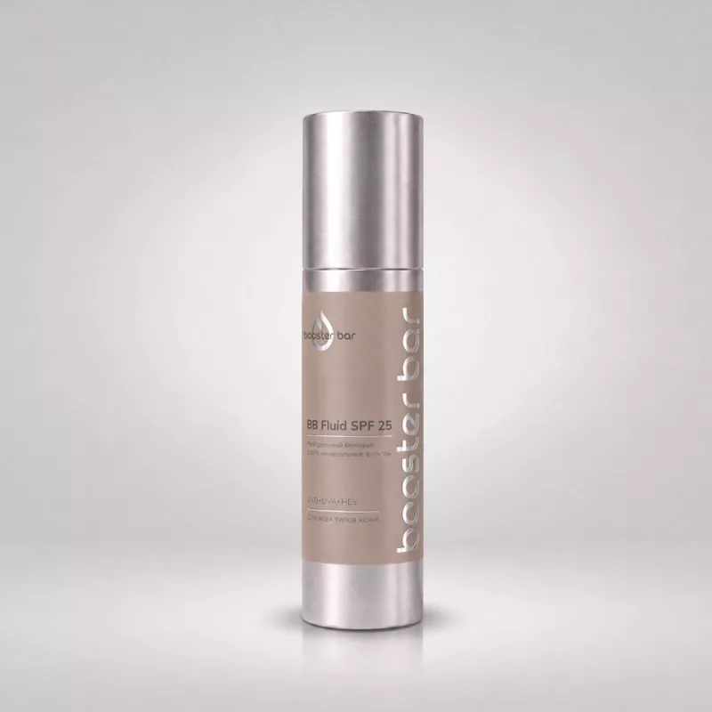 Натуральный BB крем с сиянием BB Fluid SPF 25 с минеральными фильтрами, 35 мл
