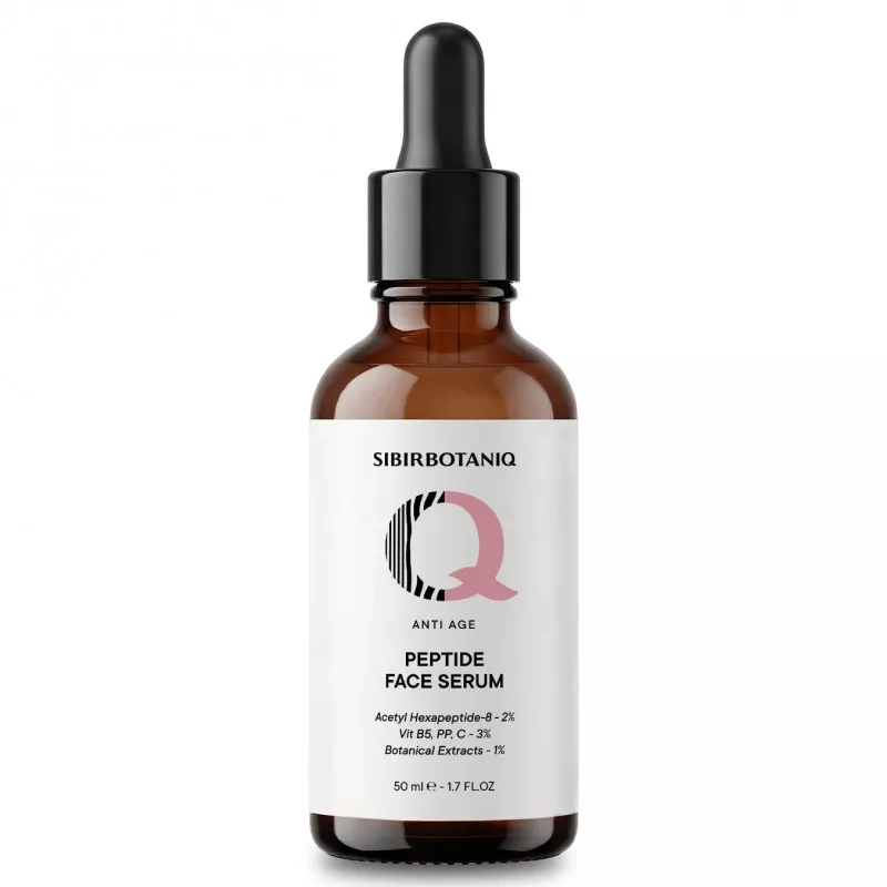 Пептидная сыворотка для лица, шеи и декольте интенсивный anti age PEPTIDE FACE SERUM, 50 мл