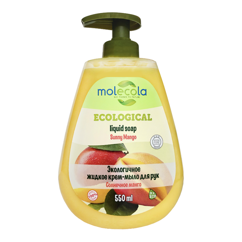 Экологичное крем- мыло для рук Солнечное  манго, 500мл