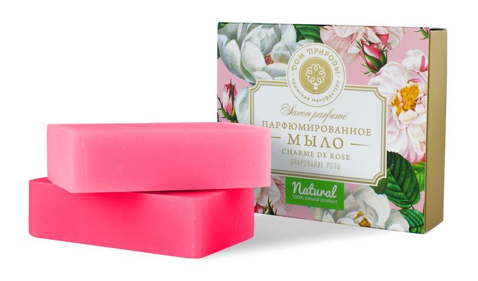 Набор парфюмированного мыла  "Очарование розы"200г купить в онлайн экомаркете