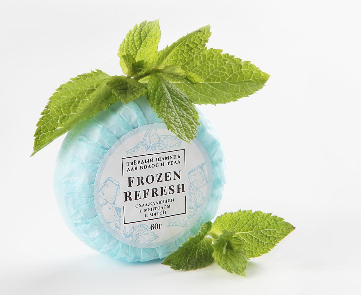 Твердый Шампунь для тела Frozen Refresh купить в онлайн экомаркете