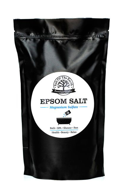 Соль английская Epsom Salt (1000г) купить в онлайн экомаркете
