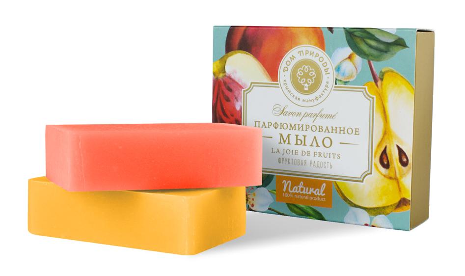 Набор парфюмированного мыла Фруктовая радость (200г.) купить в онлайн экомаркете