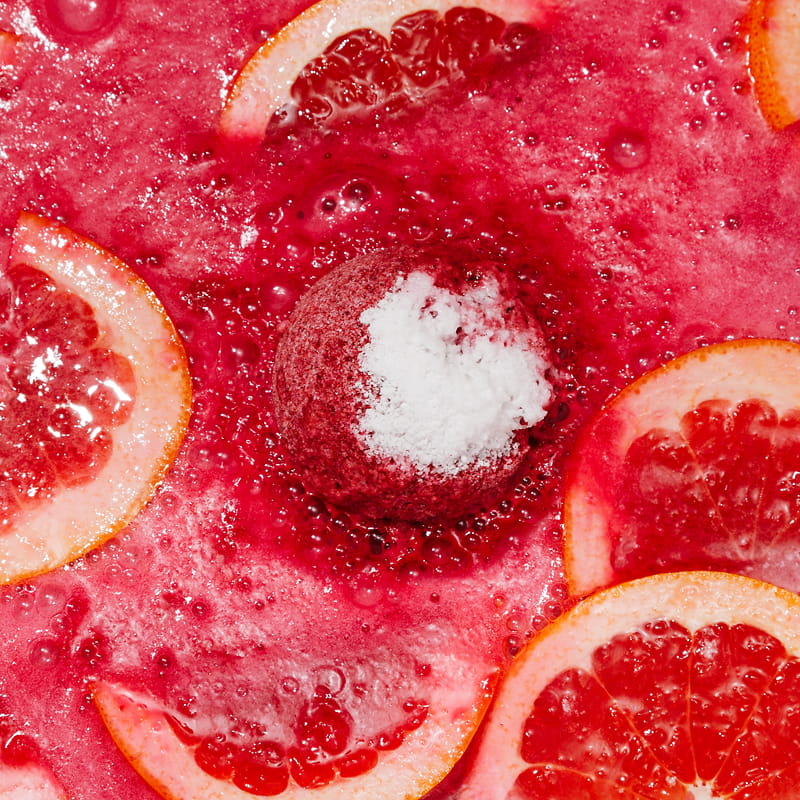 Шар бурлящий для ванны Savonry Подарок солнца Грейпфрут (160г) купить в онлайн экомаркете