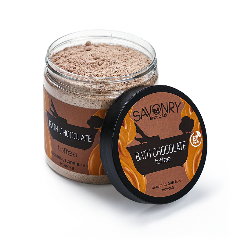 Шоколад сухой для ванны Savonry  Ириска (500мл), пл/б купить в онлайн экомаркете