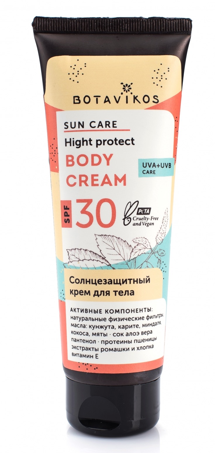 Солнцезащитный крем для тела SPF 30 Botavikos, 100мл купить в онлайн экомаркете