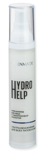 Крем-флюид для лица Hydro Help с гиалуроновой кислотой Greenmade, 50 мл купить 